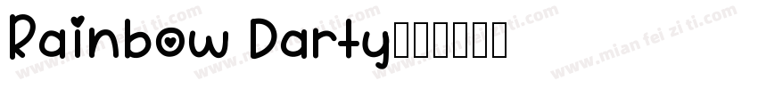 Rainbow Darty字体转换